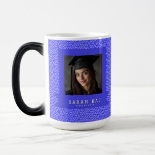 Classic Honeycomb Pattern Wife Graduation Gift Magic Mug