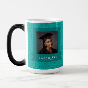 Classic Honeycomb Print Senior Year Grad Magic Mug