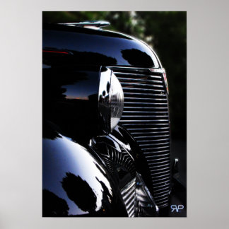 Classic Hot Rod Poster