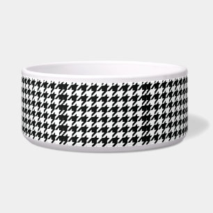 Classic Houndstooth Pattern: Black & White Vintage