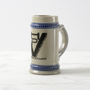 Classic HPV Logo Design on a Hearty Stein! Beer Stein