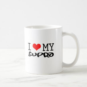 Classic "I Love My Supra" design Coffee Mug