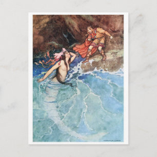 Classic Illustration Postcard