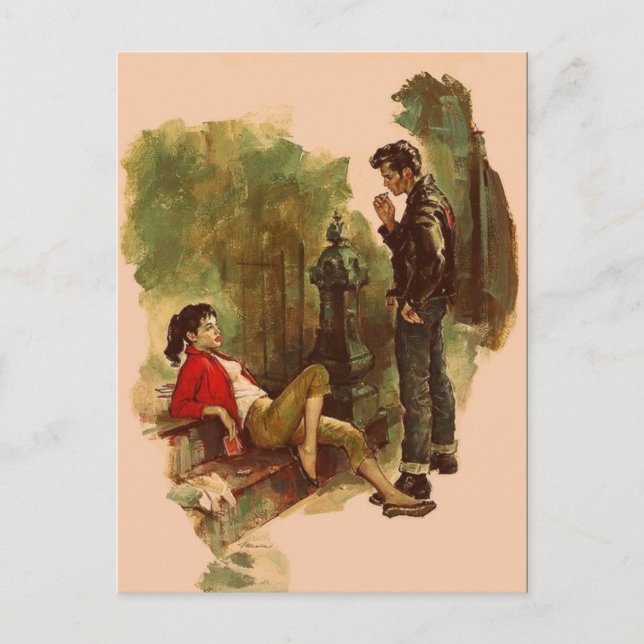 Classic Illustration Postcard (Front)