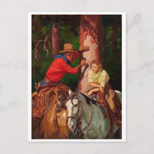 Classic Illustration Postcard