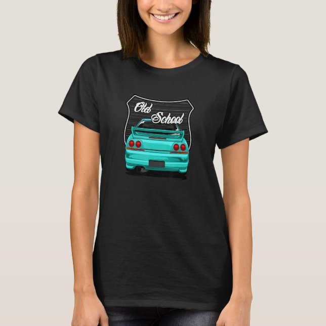 Classic Import Car Classic Car Men's Old School Tu T-Shirt (Front)