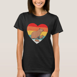Classic Ironic Rodent Capybara Witty Animal  Lifet T-Shirt