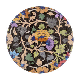 Classic Islamic: Floral Seamless Ornament Cutting Board