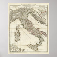Classic Italian Map