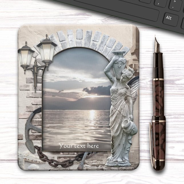 Classic Italian Nautical Design Mouse Pad (Creator Uploaded)