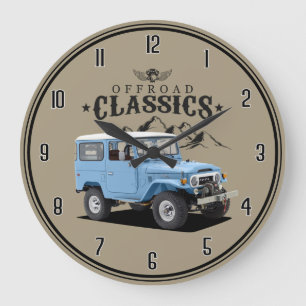 Classic J40 Truck Large Clock