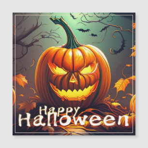 Classic Jack-o-Lantern Bats Twisted Tree Art