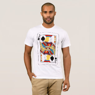 Classic Jack of Spades Poker Card T-Shirt
