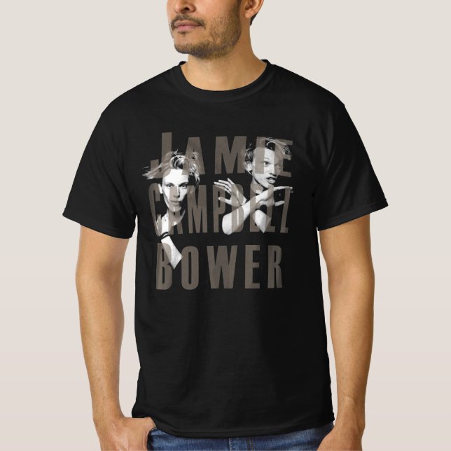 Classic Jamie Campbell Bower T-Shirt (Front)