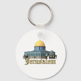 Classic Jerusalem Dome of The Rock Design Keychain