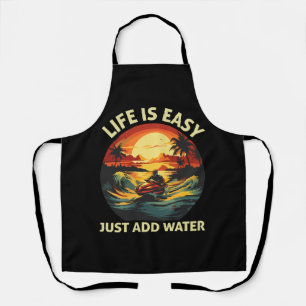 Classic Jet Ski skier Apron