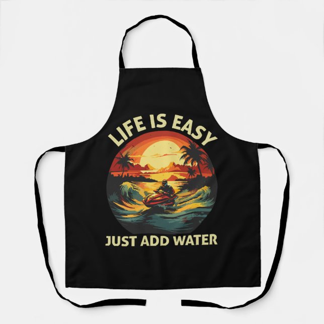 Classic Jet Ski skier Apron (Front)