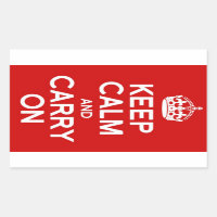 CLASSIC KEEP CALM AND CARRY ON