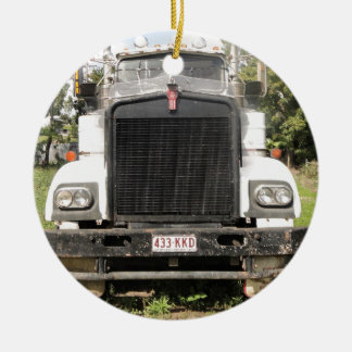 Classic Kenworth Truck Ceramic Ornament