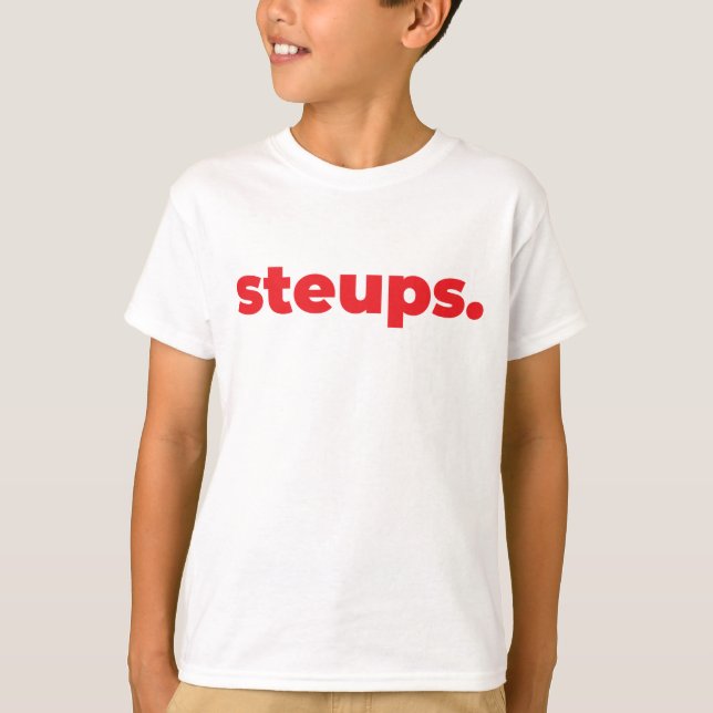 Classic Kids T-Shirt - Steups. (Devant)