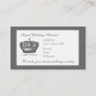 Classic King's Crown Appointment Card
