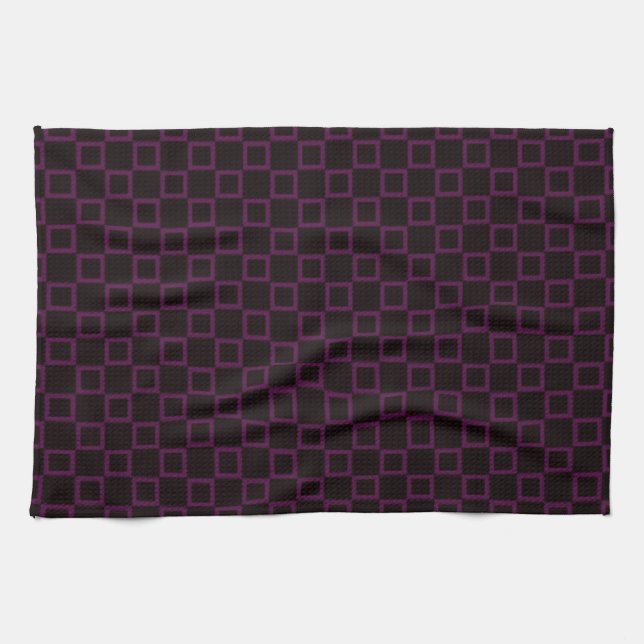 Classic Kitchen towel with cherry Abstract Design (Horizontal)