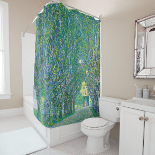 Classic Klimt Green Nature Landscape Fine Art