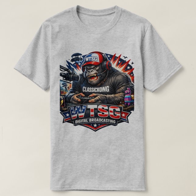 Classic Kong WTSG Digital Broadcasting Tee (Design Front)