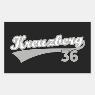 Classic Kreuzberg 36 Berlin City Logo Oldschool Sticker