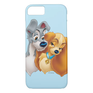 Classic Lady and the Tramp Snuggling iPhone 8/7 Case