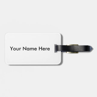 Classic Lady Luggage Tag