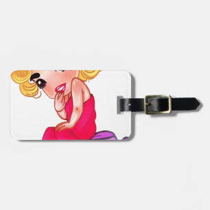 Classic Lady.png Luggage Tag