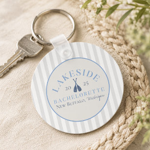 Classic Lake Bachelorette Girls Weekend Keychain