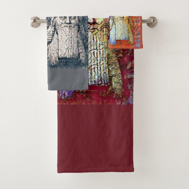 Classic Lamassu Towels (Insitu)