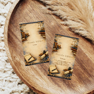 Classic Lawyer Desk Professional Branding Business Card