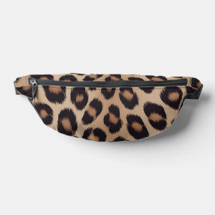 Classic Leopard Animal Print Brown Cheetah Fanny Pack