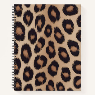 Classic Leopard Animal Print Brown Cheetah Notebook