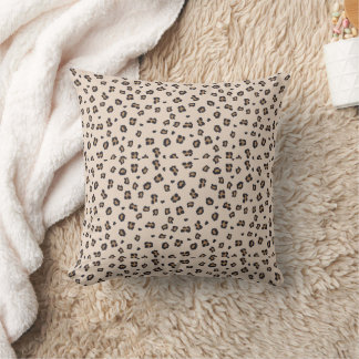 Classic Leopard Print Pillow