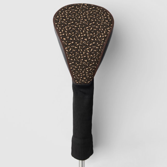 Classic Leopard Series Design 10  Golf Head Cover (Front)