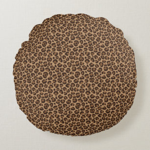 Classic Leopard Series Design 12 Round Pillow