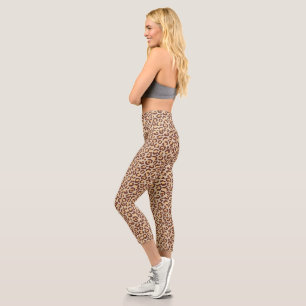 Classic Leopard Series Design 1   Capri Leggings