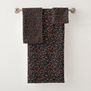 Classic Leopard Series Design 2    Bath Towel Set