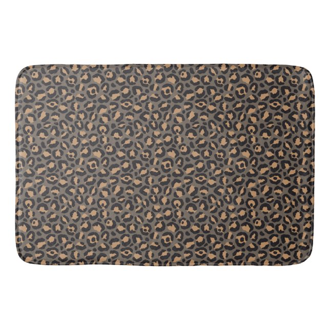 Classic Leopard Series Design 4 Bath Mat (Front)