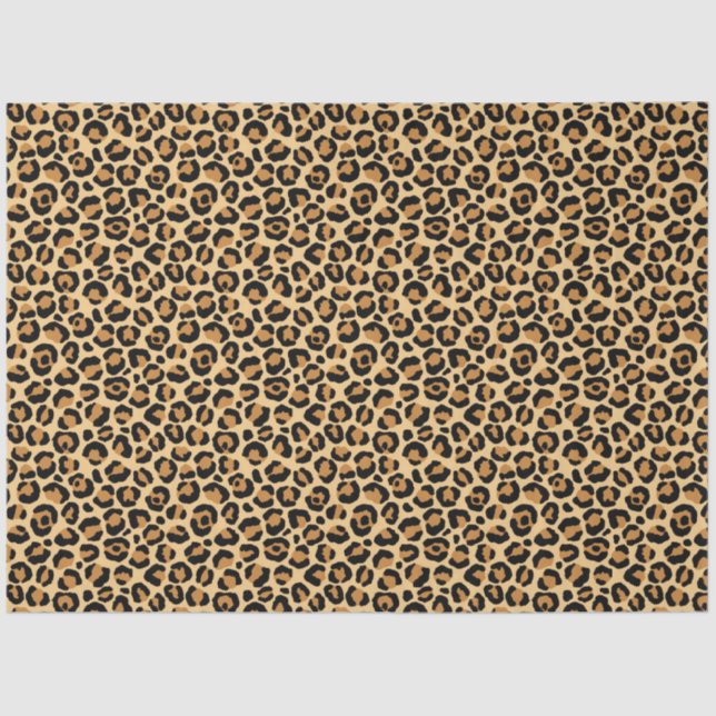 Classic Leopard Series Design 6 Tissue Paper (Front)