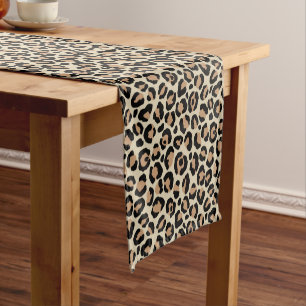 Classic Leopard Series Design 9 Short Table Runner