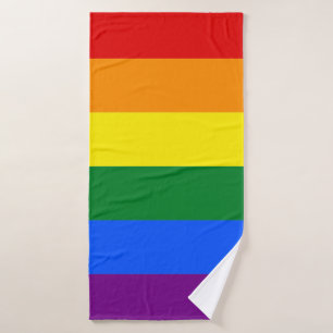Classic LGBTQ Pride Bath Towel