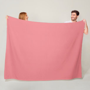 CLASSIC LIGHT PINK FLEECE BLANKET