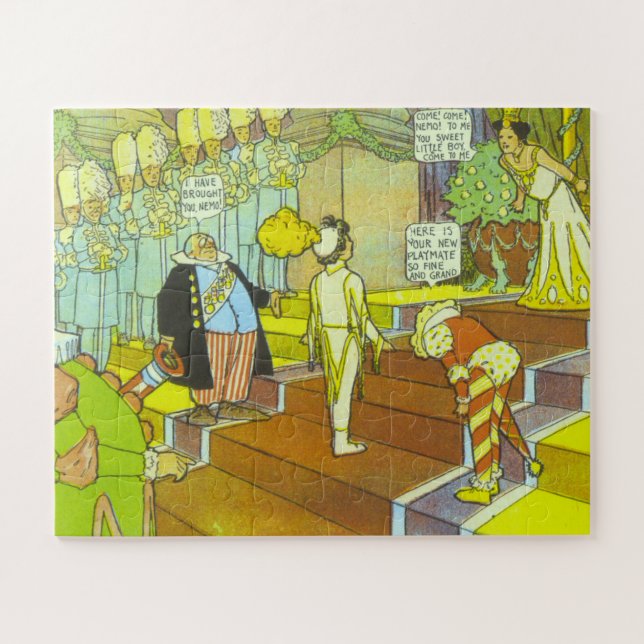 Classic Little Nemo Meets a Queen Jigsaw Puzzle (Horizontal)