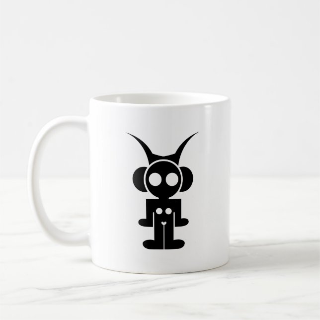 classic logo LIQUID SKY DRINK Coffee Mug (Left)