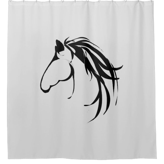 Classic Logo Modern Horse  Farm Animal art (Front)